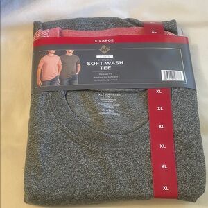 Men's Soft Wash Tee - Black by [Brand]